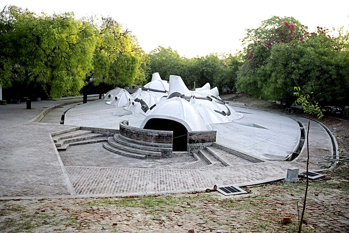 Amdavad ni Gufa Ahmedabad: Underground Art Gallery by Doshi