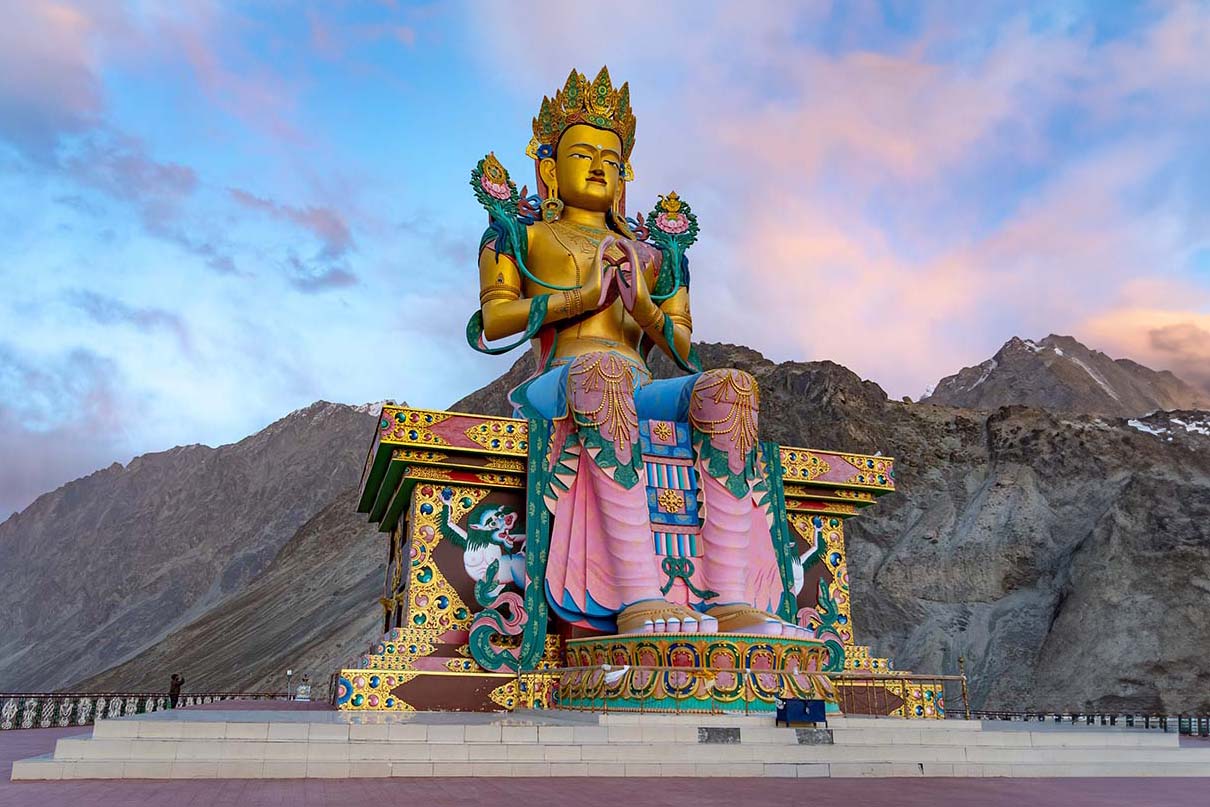 Diskit Monastery Ladakh: Timings, History & Nubra Valley Visit