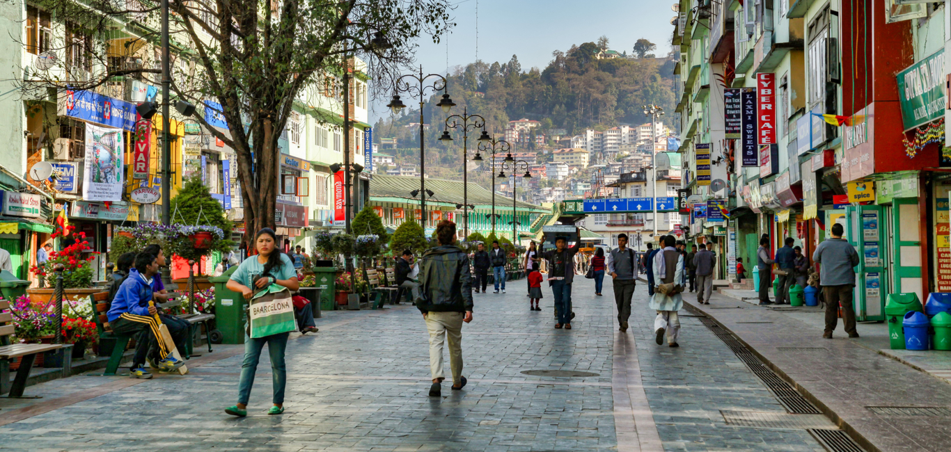 Old Market Sikkim: Gangtok Traditional Shopping